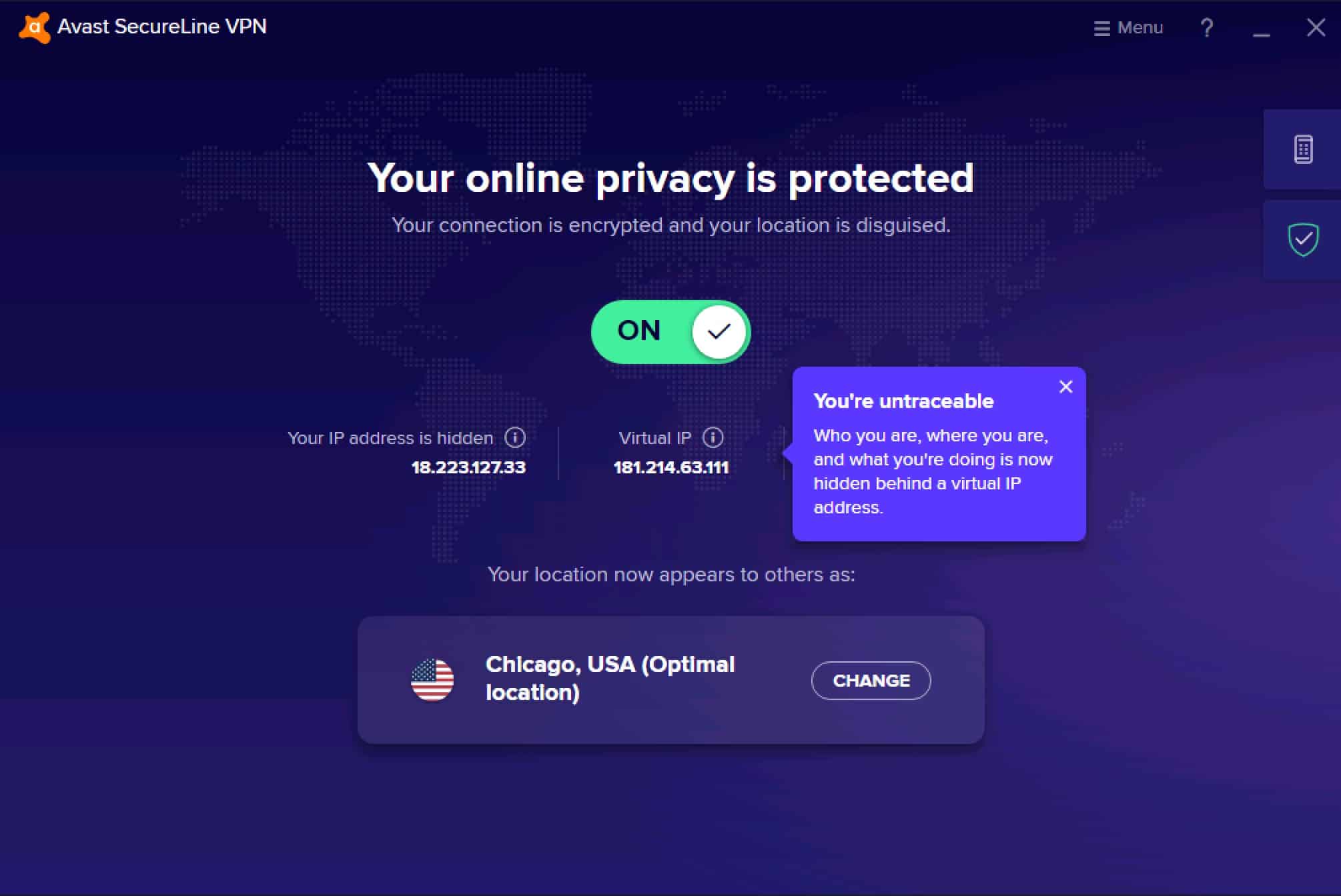 does avast vpn work with lan