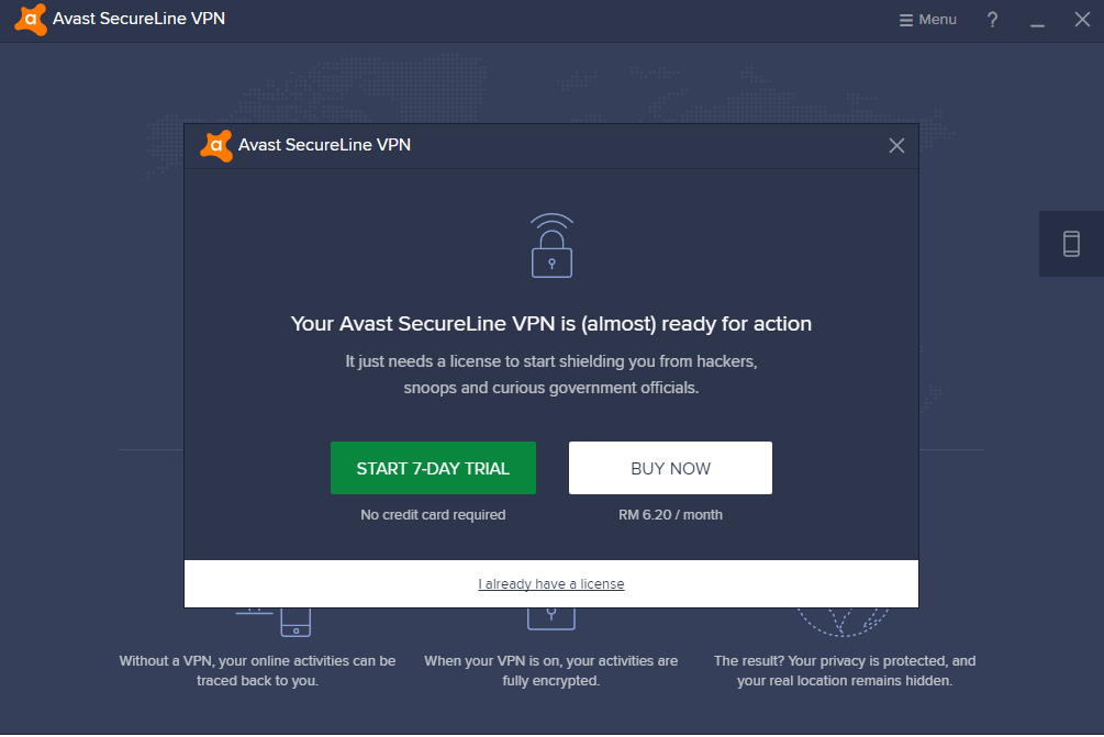 does avast vpn work with lan